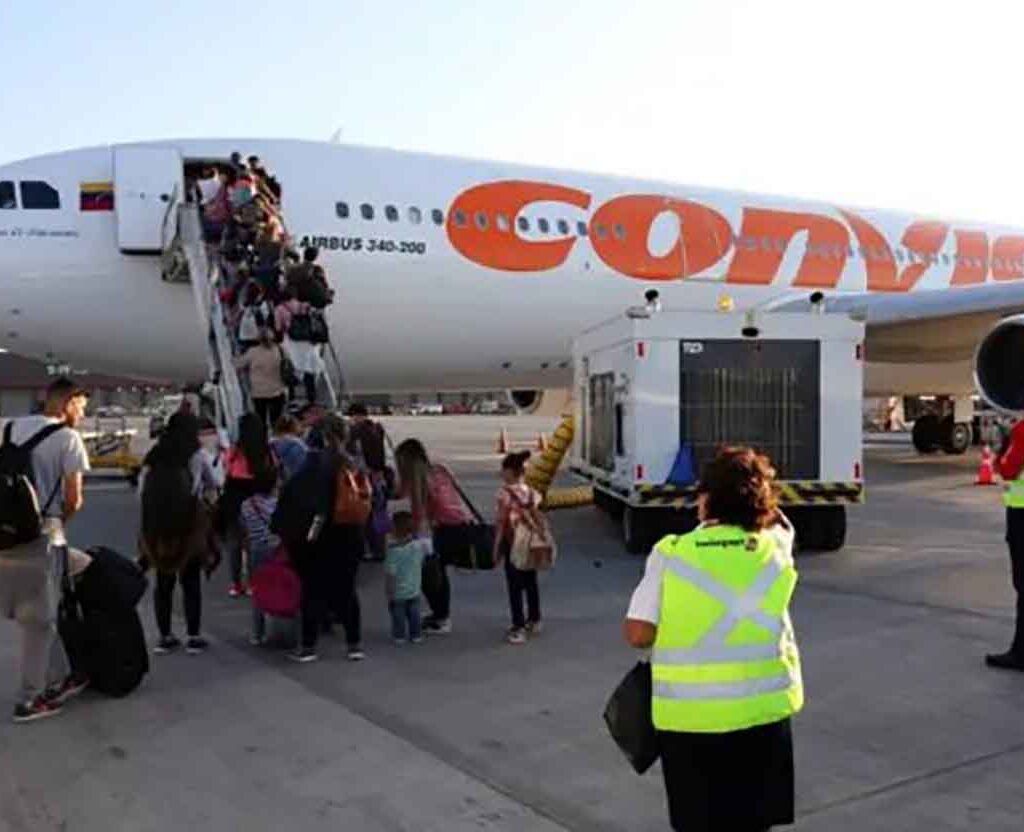 Repatriados 201 venezolanos provenientes desde Texas