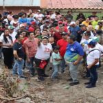 Candidatos del GPPSB en Trujillo realizan recorrido casa por casa
