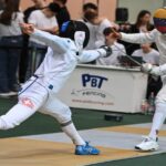 Espadistas venezolanos en el Grand Prix de la Federación Internacional de Esgrima en Colombia