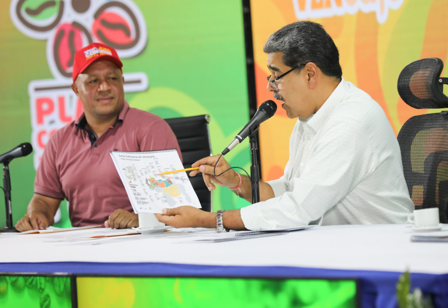 Maduro:  «Se ha recuperado la producción del café venezolano”