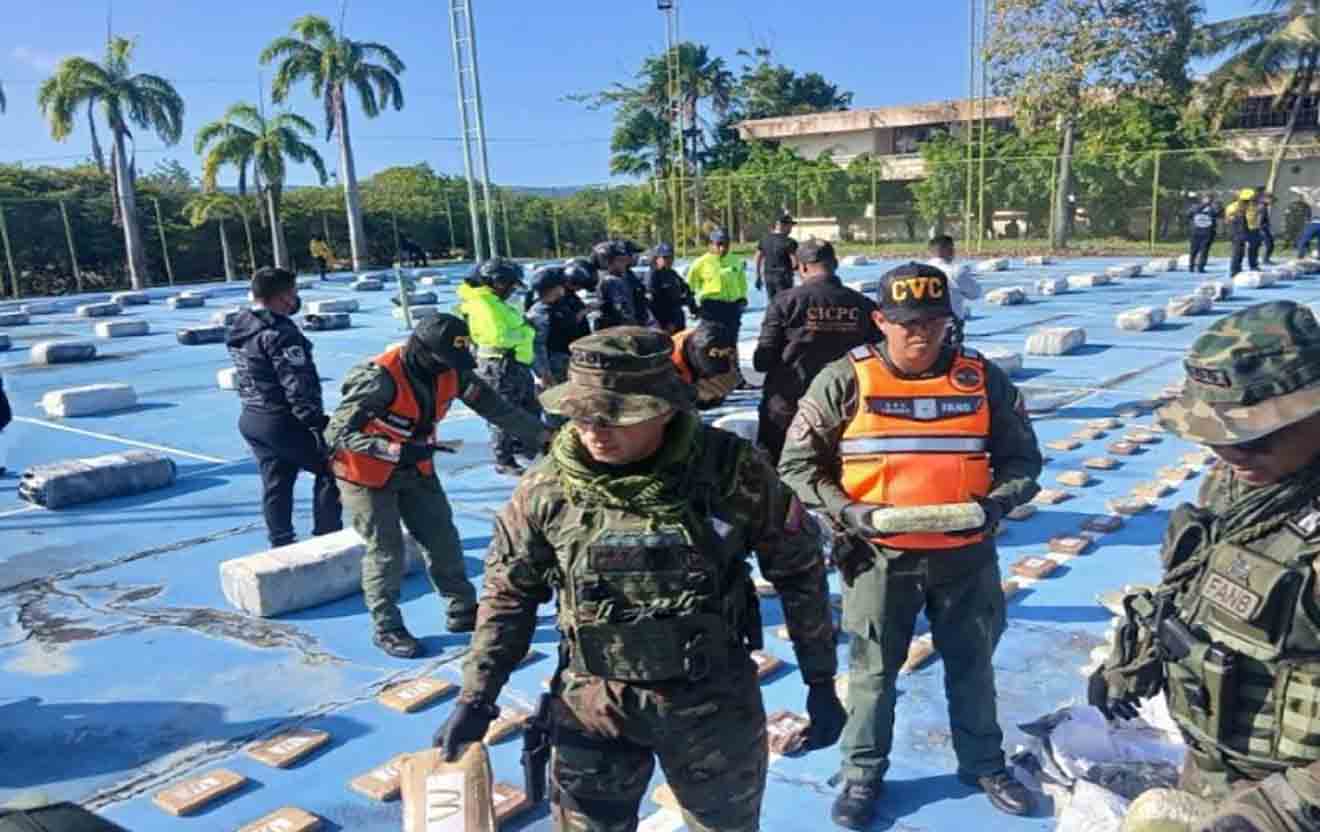 FANB y Cuerpos de Seguridad del Estado incautaron más de 3 toneladas de marihuana en Falcón