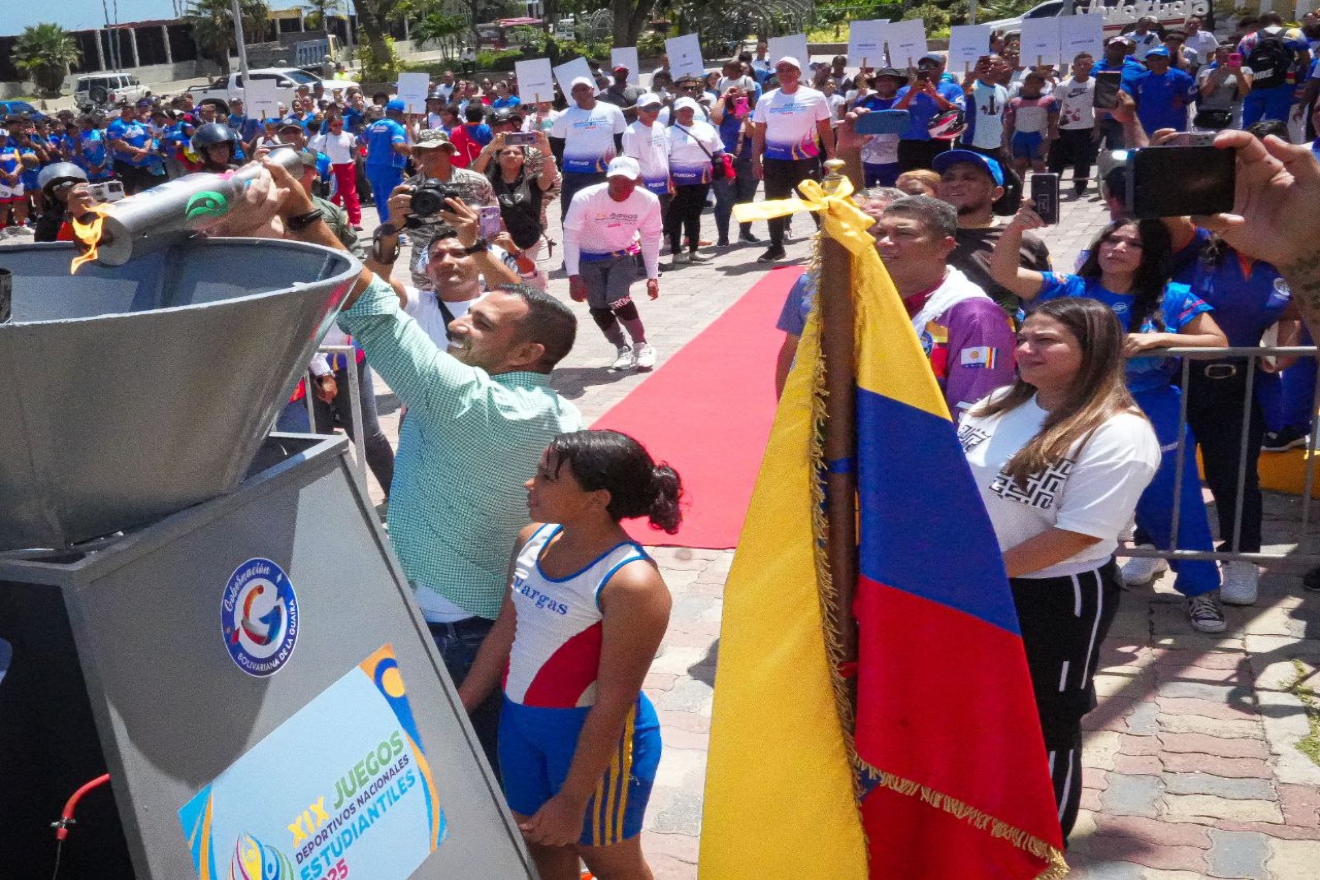 Juegos Deportivos Nacionales Deportivos: La Guaira se avivó con el Fuego Patrio