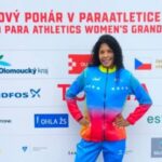 La paratleta paralímpica Sele Barrios debutó con oro en la República Checa