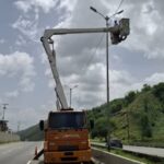Avanza mantenimiento integral de alumbrado público en vías mirandinas