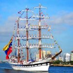 Buque Escuela Simón Bolívar llega a Maracaibo para acompañar fiestas en honor a La Chinita