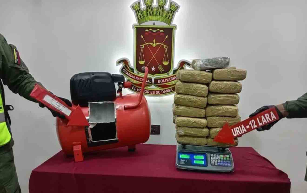 FANB incautó más de 15 kilos de marihuana en Lara