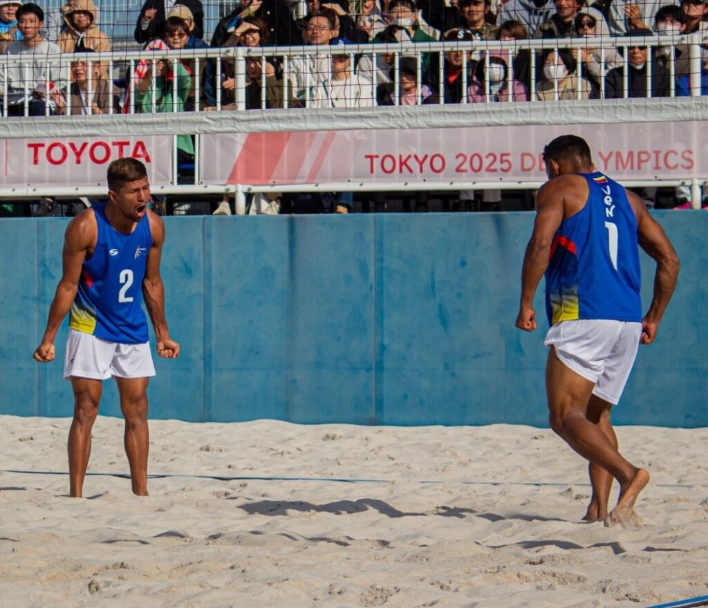 Voleibol de playa obtuvo demoledor triunfo