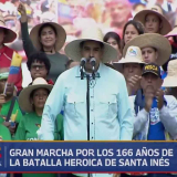 Presidente Maduro lidera marcha conmemorativa por los 166 años de la Batalla de Santa Inés