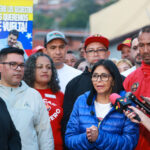 Delcy Rodríguez exige cese de agresiones imperiales contra Venezuela