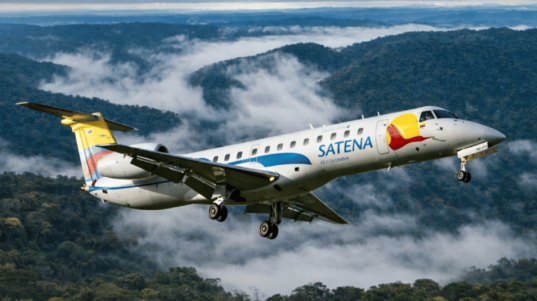 Avión de pasajeros de la compañía estatal colombiana Satena desaparece cuando cubría la ruta entre Cúcuta y Ocaña