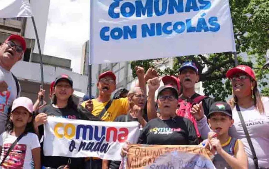 Pueblo comunero ratifica su respaldo al presidente Maduro y exige su liberación.jpg copia
