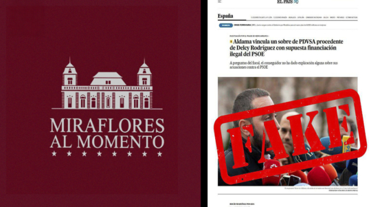 Venezuela desmiente Fake News de medios españoles contra Delcy Rodríguez sobre supuestas financiaciones ilegales