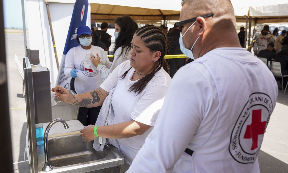 Cruz Roja Venezolana brinda atención a 111 connacionales que retornan al país – Correo del Orinoco