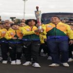 Fuego patrio llegó a Falcón para Juegos Nacionales Estudiantiles 2025
