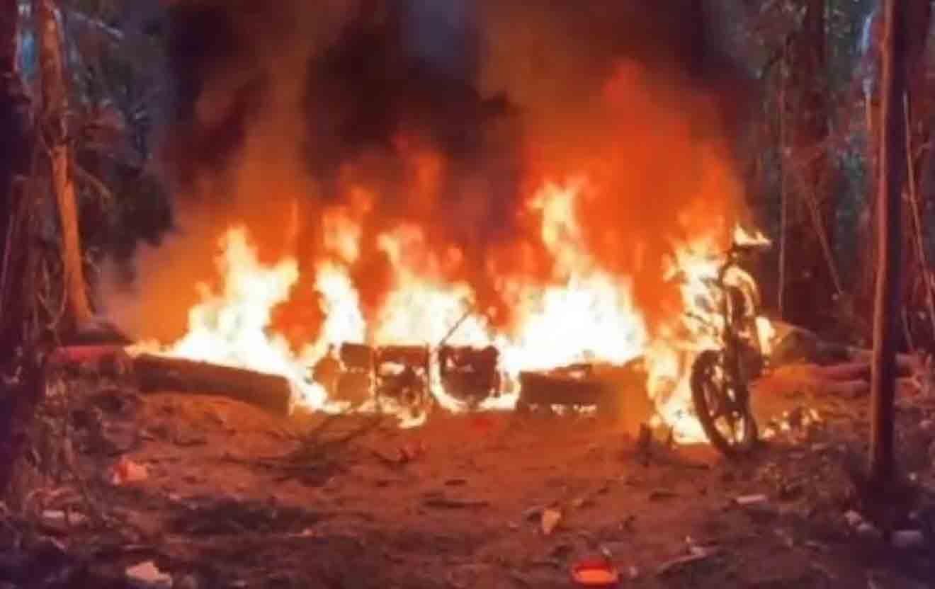 FANB destruyó campamento ilegal de minería em Amazonas