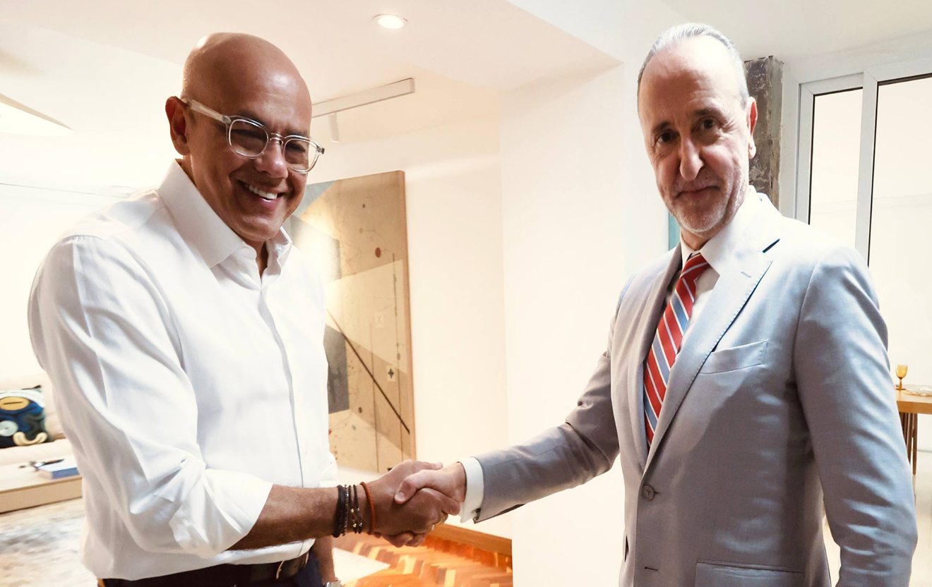 Presidente de la AN sostuvo reunión con representantes de la Unión Europea, Reino Unido y Suiza