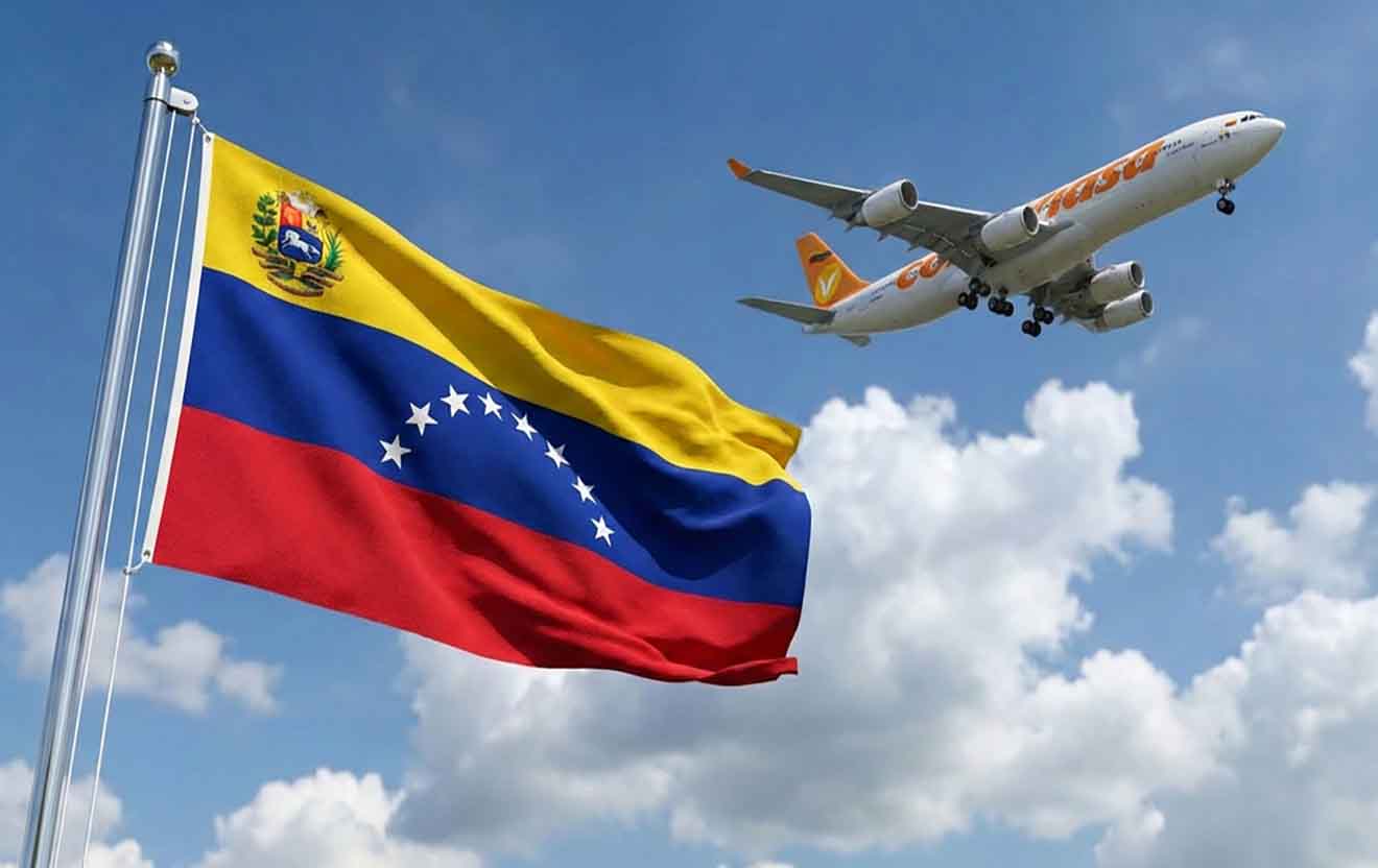 Trump anuncia que abrirán todo el espacio aéreo comercial con Venezuela