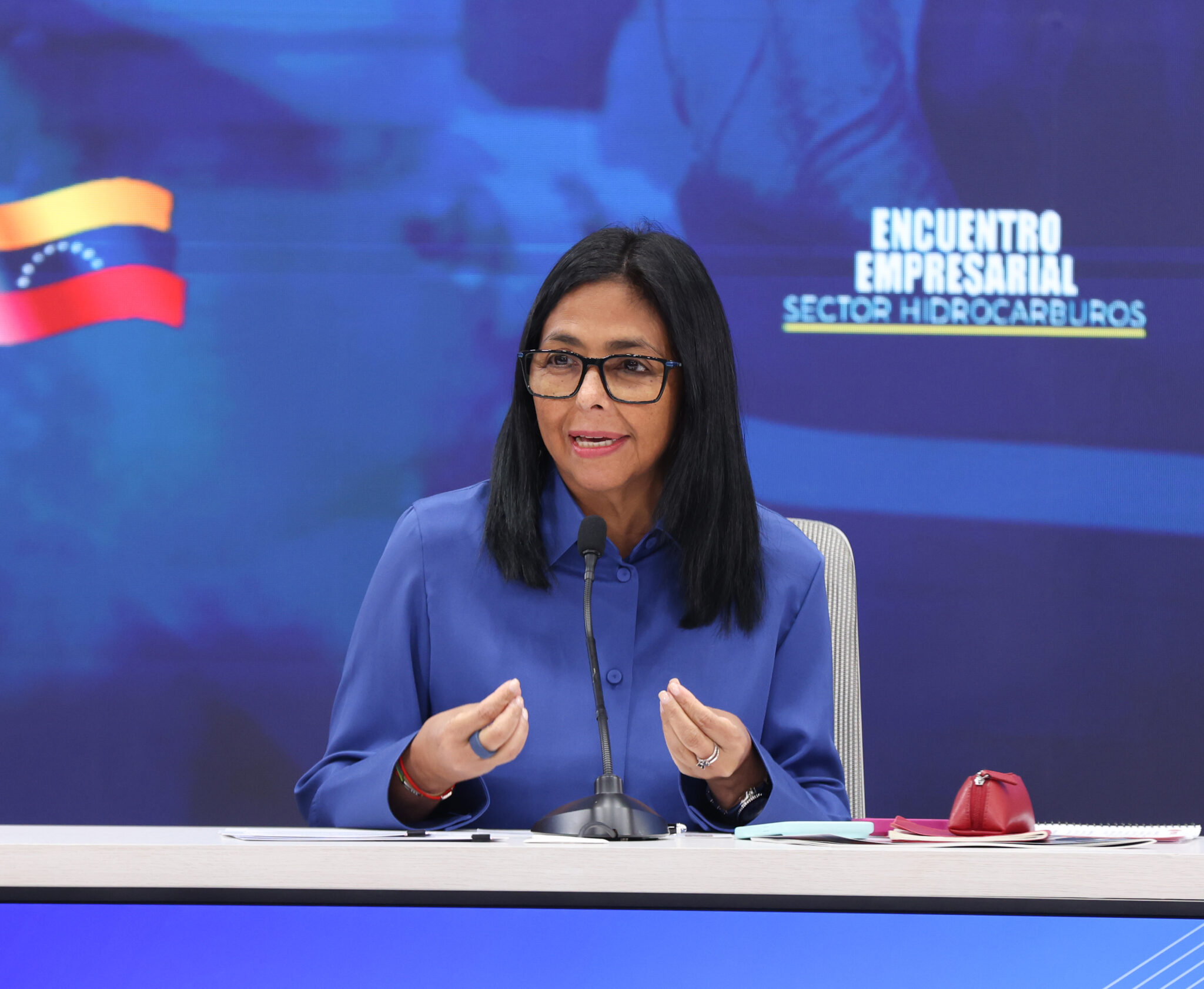 Presidenta (E ) Delcy Rodríguez exhorta a EE.UU. a establecer una agenda energética de respeto mutuo