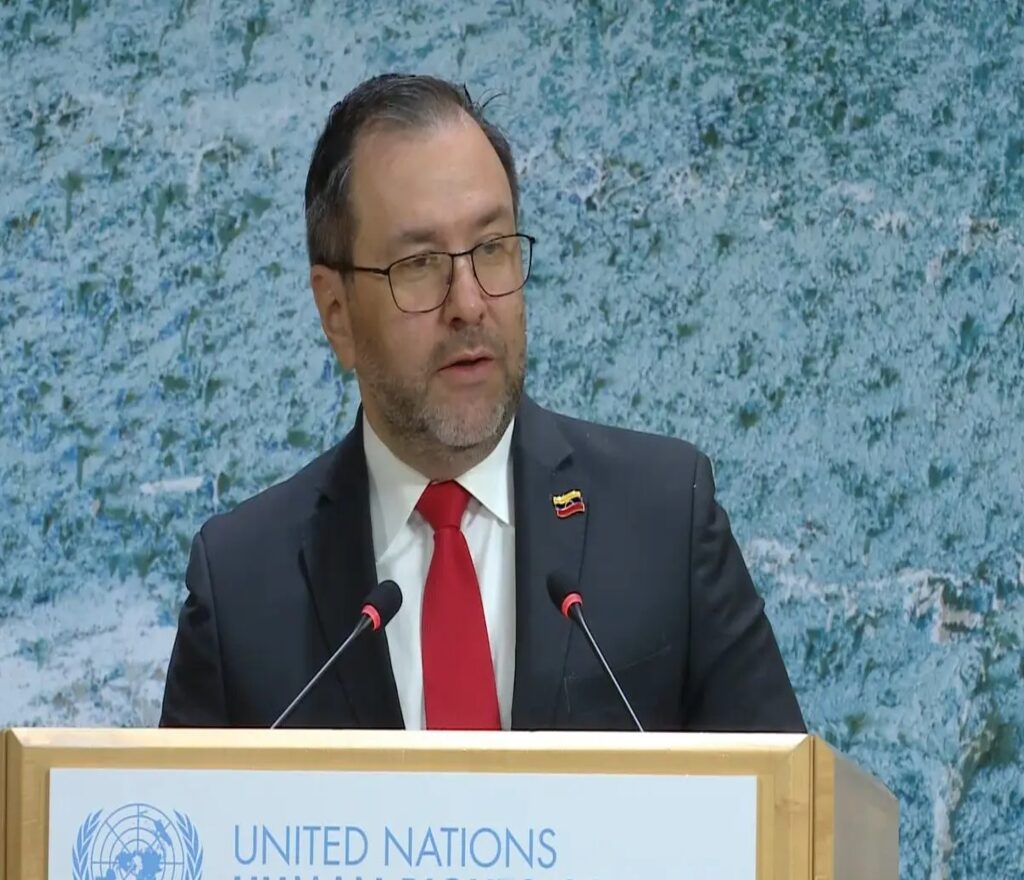 Yván Gil ante la ONU: «DDHH no pueden ser instrumentos de guerra política»