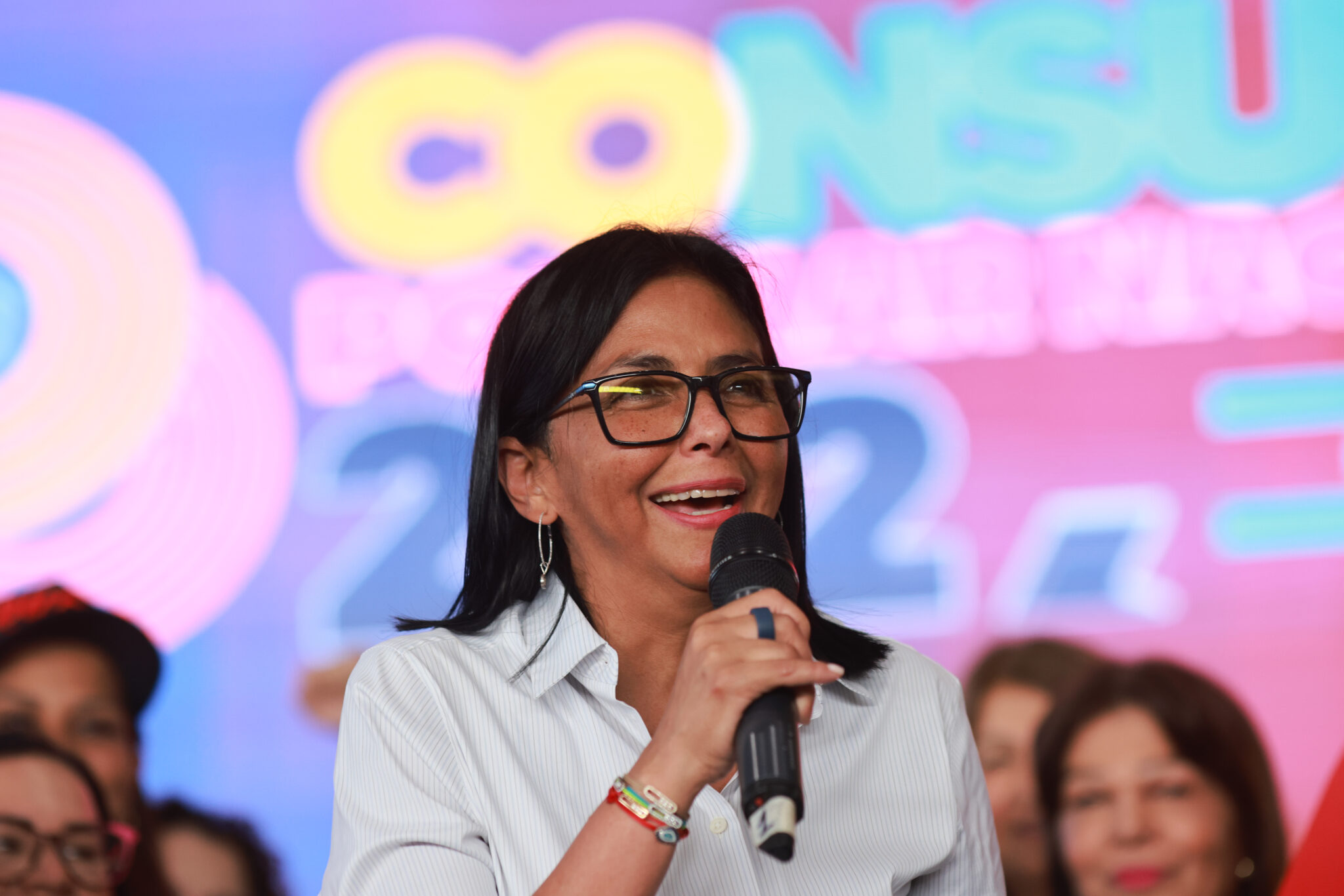 Presidenta (E) Delcy Rodríguez invita a la Consulta Popular Nacional el próximo 8 de marzo