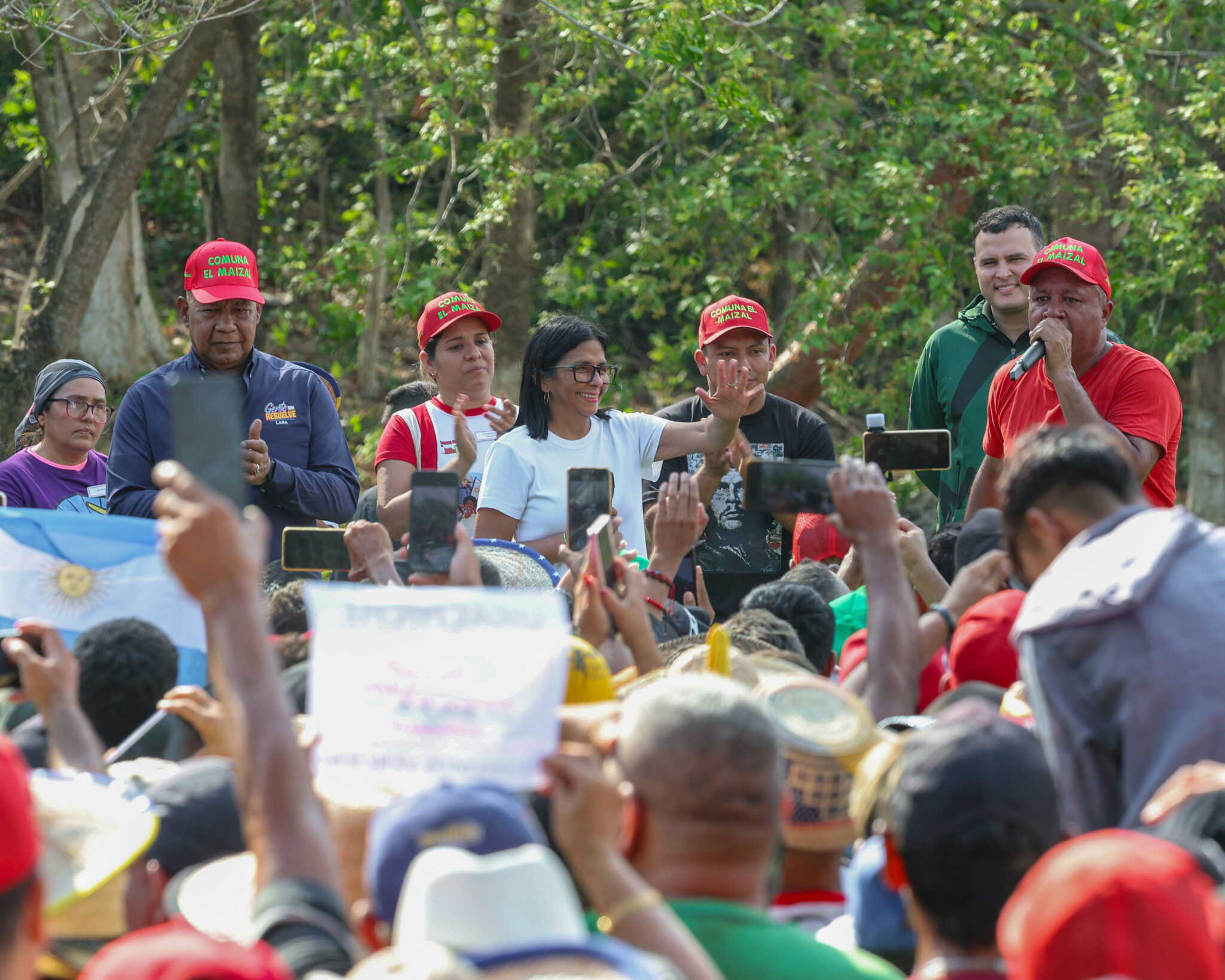 Comuneros y comuneras del país reiteran su compromiso y lealtad con la Revolución Bolivariana
